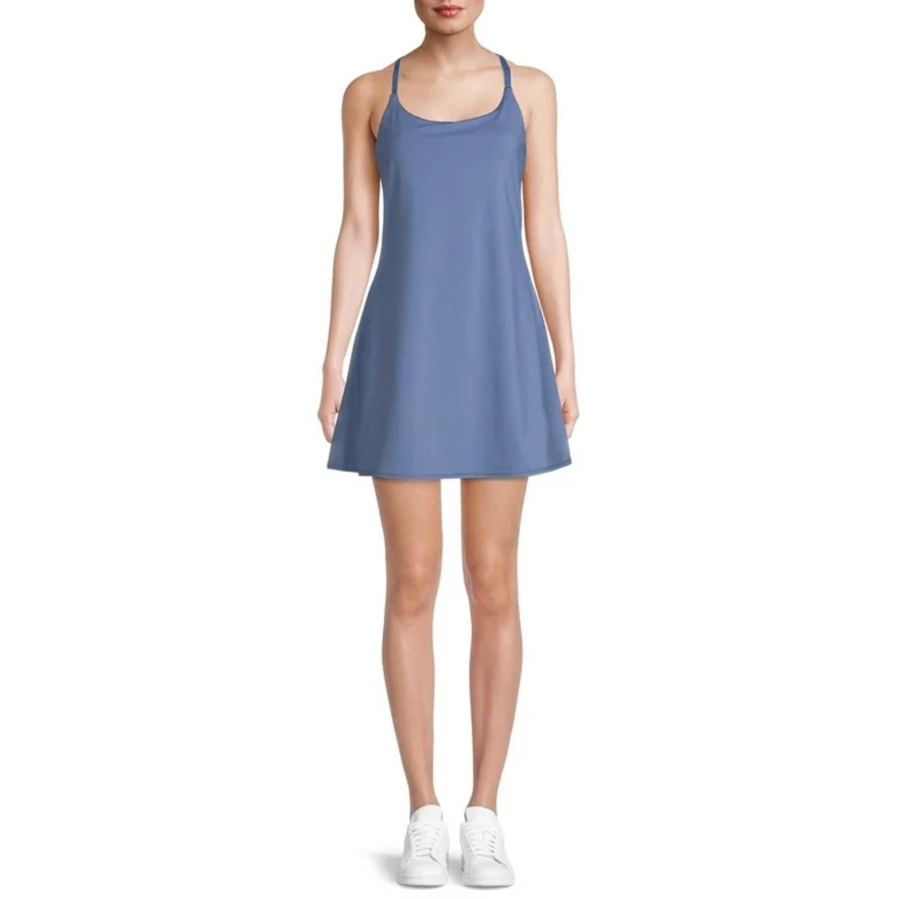 Blue Avia Women's Active Strappy Exercise Dress Size Medium